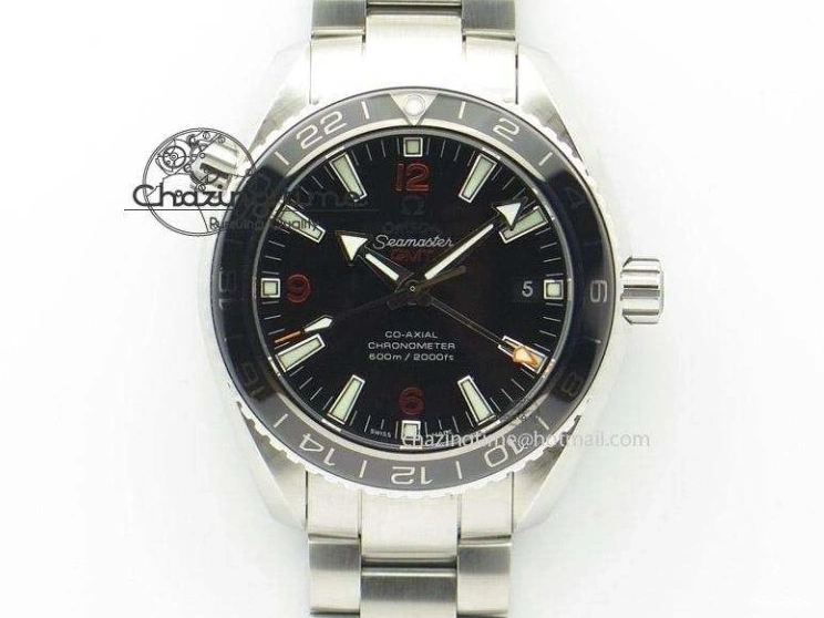 0123 Seamaster 300M 007 SS MK 1:1 Best Edition Black 007 Dial Ceramic Bezel On SS Bracelet A EasyCare 8178